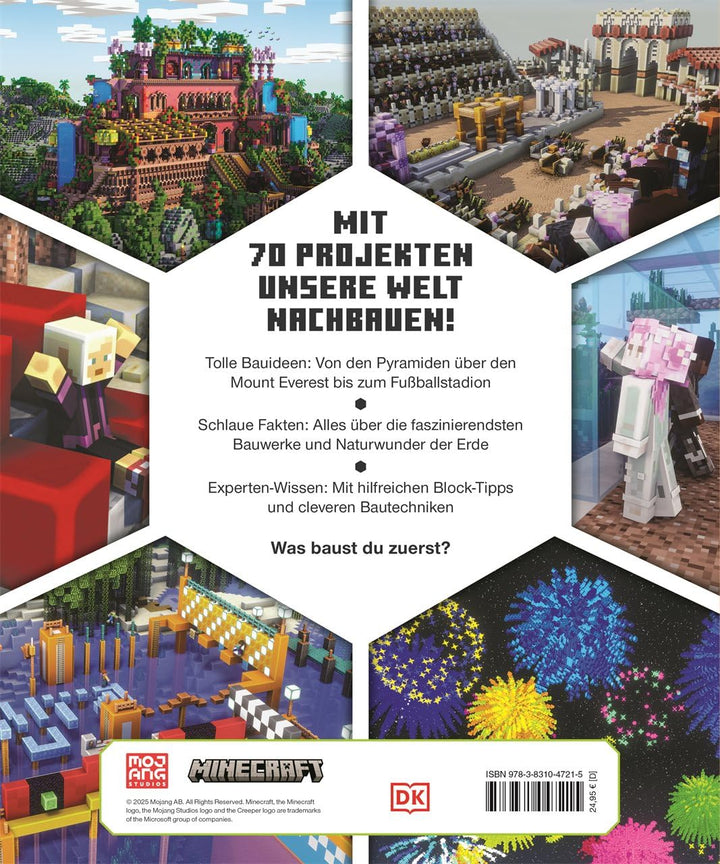 Das offizielle Minecraft Ideen Buch: Baue unsere Welt in Minecraft nach! Über 70 coole Bauideen - vo