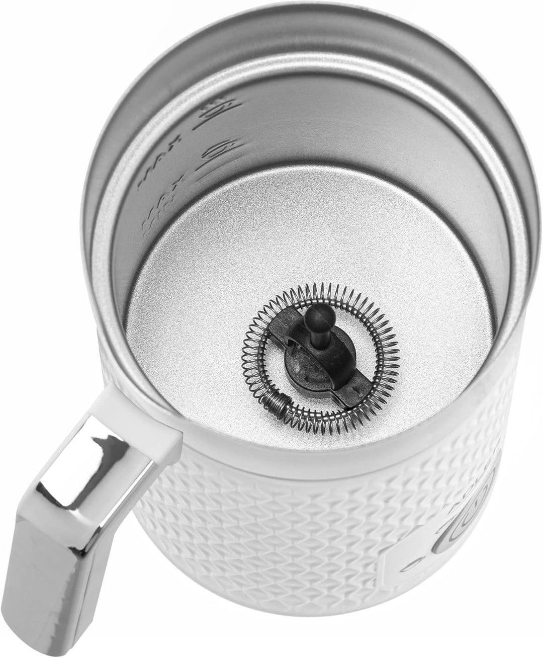 Adler Europe AD4494 Elektrischer Milchaufschäumer, Erwärmung, Antihaft-Beschichtung, 4 Funktionen: C