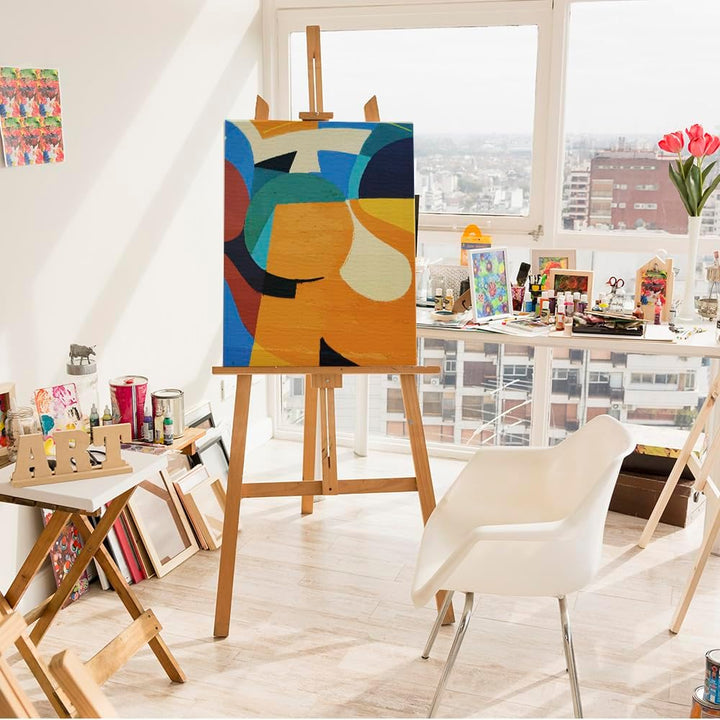 Artnapi Malen nach Zahlen Erwachsene mit Rahmen | DIY Handgemalt | Symphonie der Farben| Kit für Anf