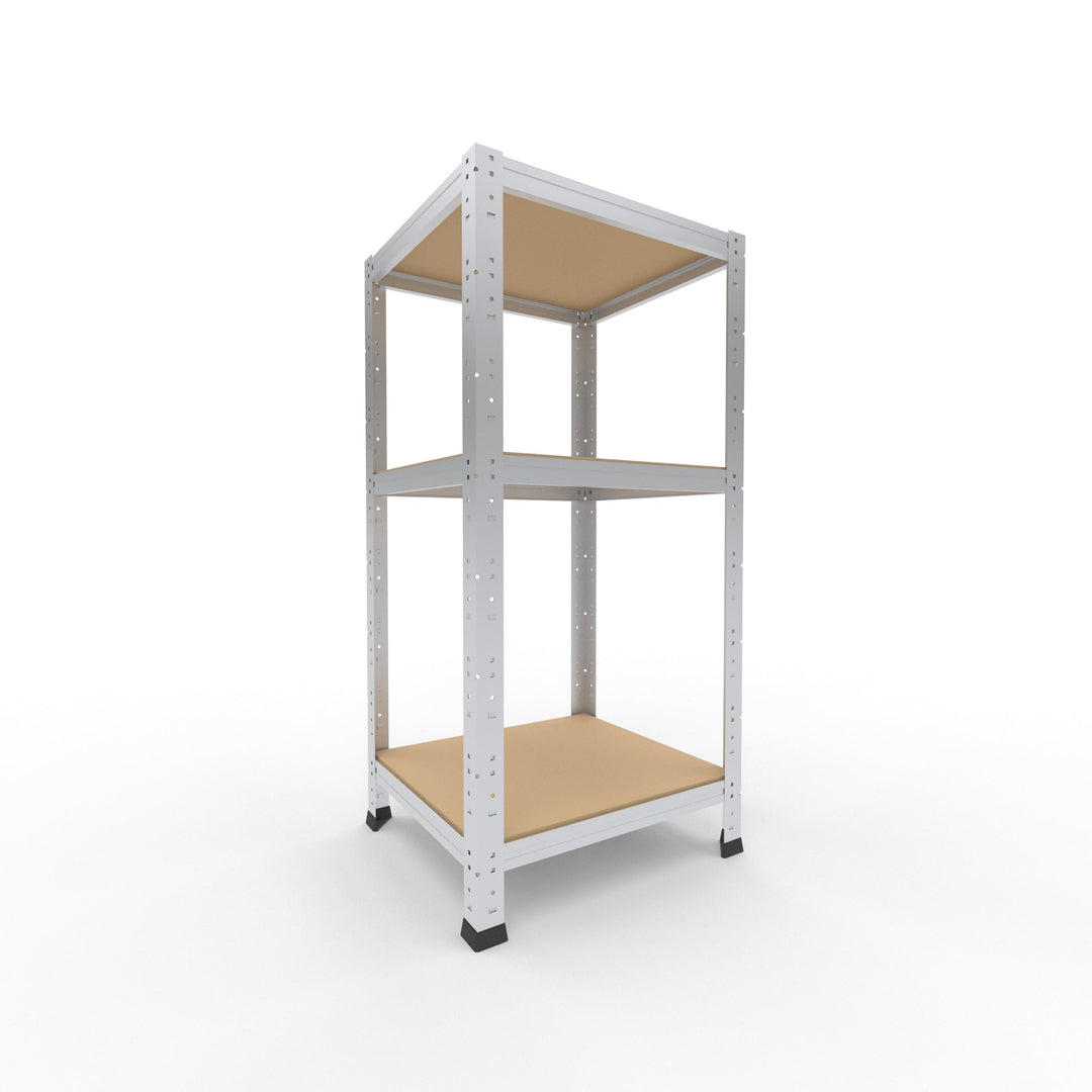 shelfplaza® 100x50x45cm Home Schwerlastregal verzinkt/Metallregal mit 3 Böden/Kellerregal Metall, Ga