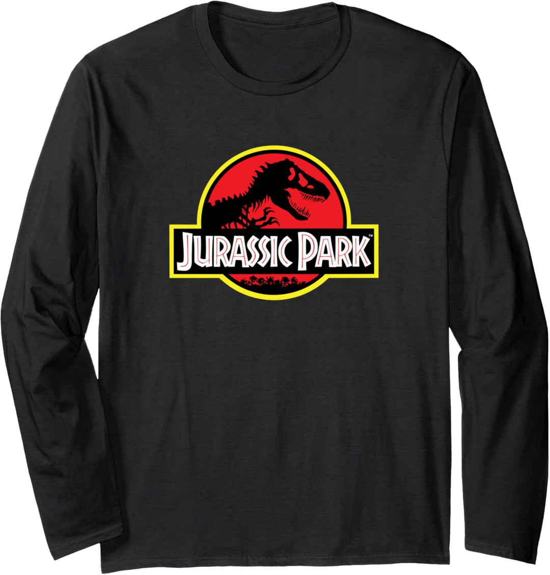 Jurassic Park Classic Logo V2 Langarmshirt