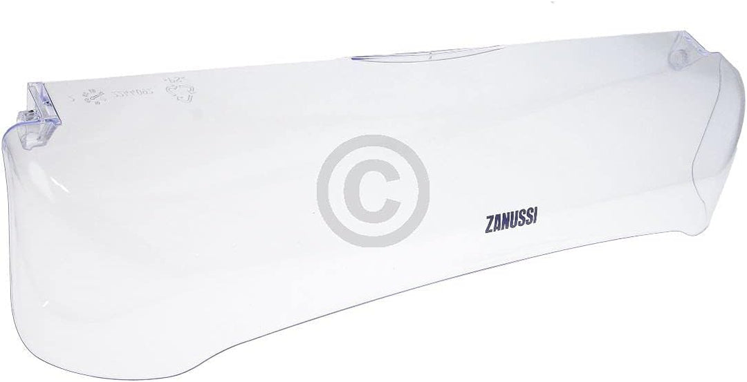 Deckel von Butterfach Kühlschrank für u.a. Zanussi, Electrolux 435 x 125 mm Transparent 2272024650,
