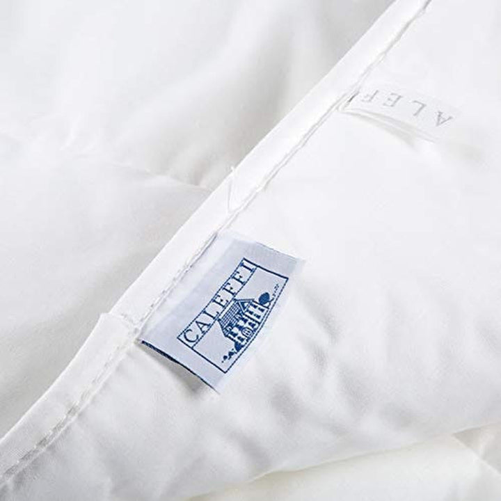 Caleffi Daunenjacke Gesteppt Einzelbett gesteppt Light (155 x 200 cm) 200 x 155 centimeters Bianco,