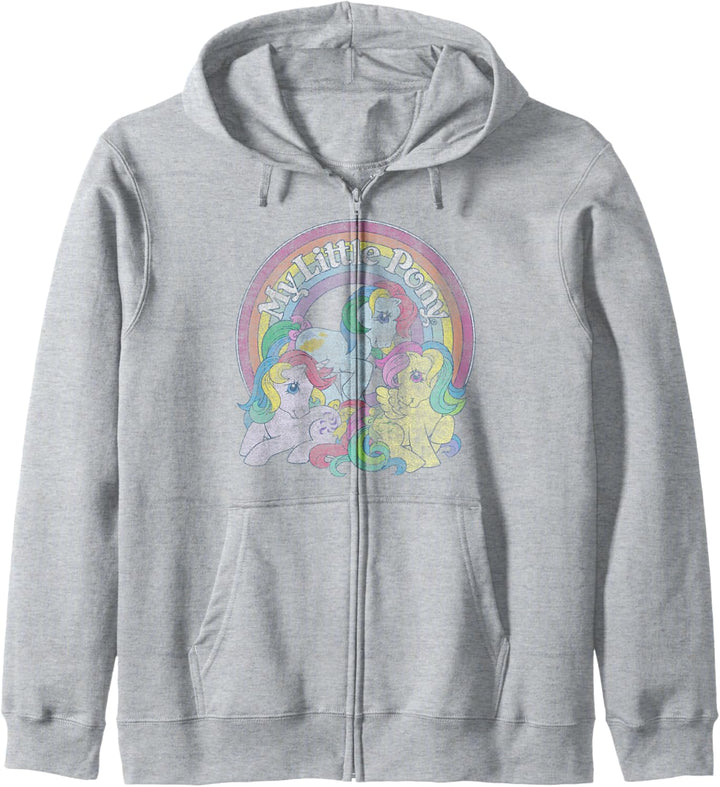 My Little Pony Group Windy, Sunlight, Skydancer Rainbow Logo Kapuzenjacke