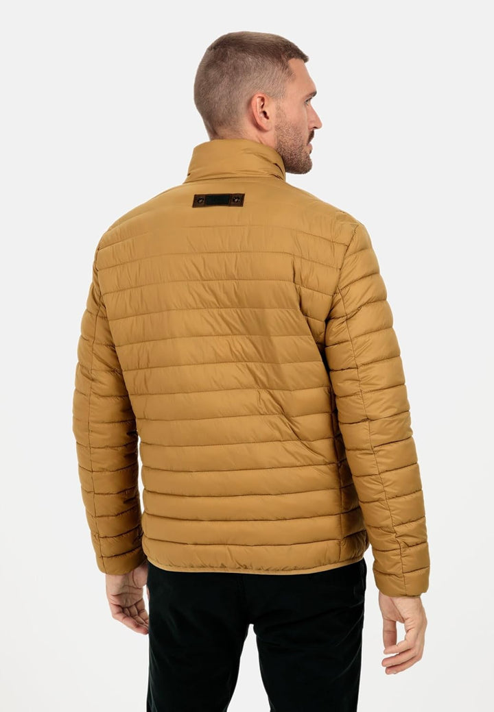 camel active Herren Steppjacke aus recyceltem Polyamid 28 Beige-braun, 28 Beige-braun