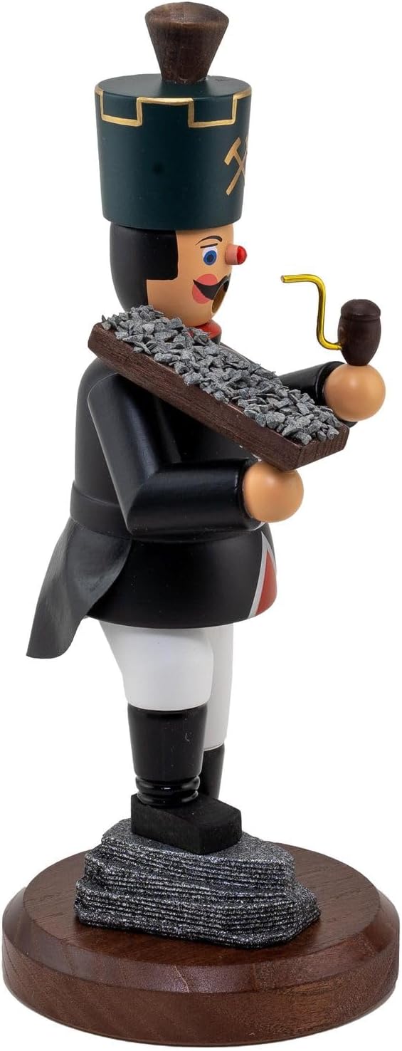 Jan Legler | Räuchermännchen Räucherfigur | erzgebirgische Volkskunst | Made in Germany | 22 cm | Be