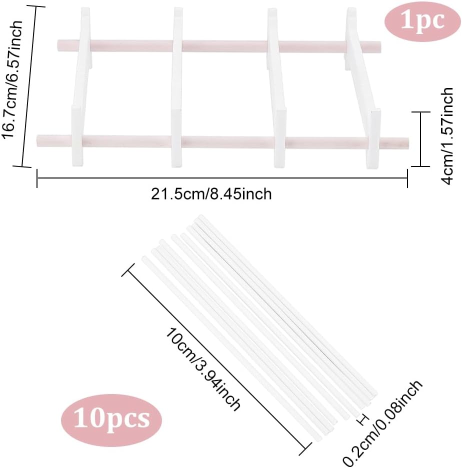 WEBEEDY 1 Set Wiederverwendbare Ofenwerkzeuge Keramik-Hänge-Brennhalter Hängende Brennhalterung Hoch