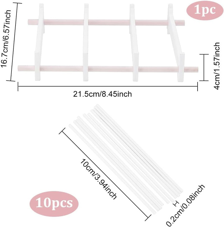 WEBEEDY 1 Set Wiederverwendbare Ofenwerkzeuge Keramik-Hänge-Brennhalter Hängende Brennhalterung Hoch