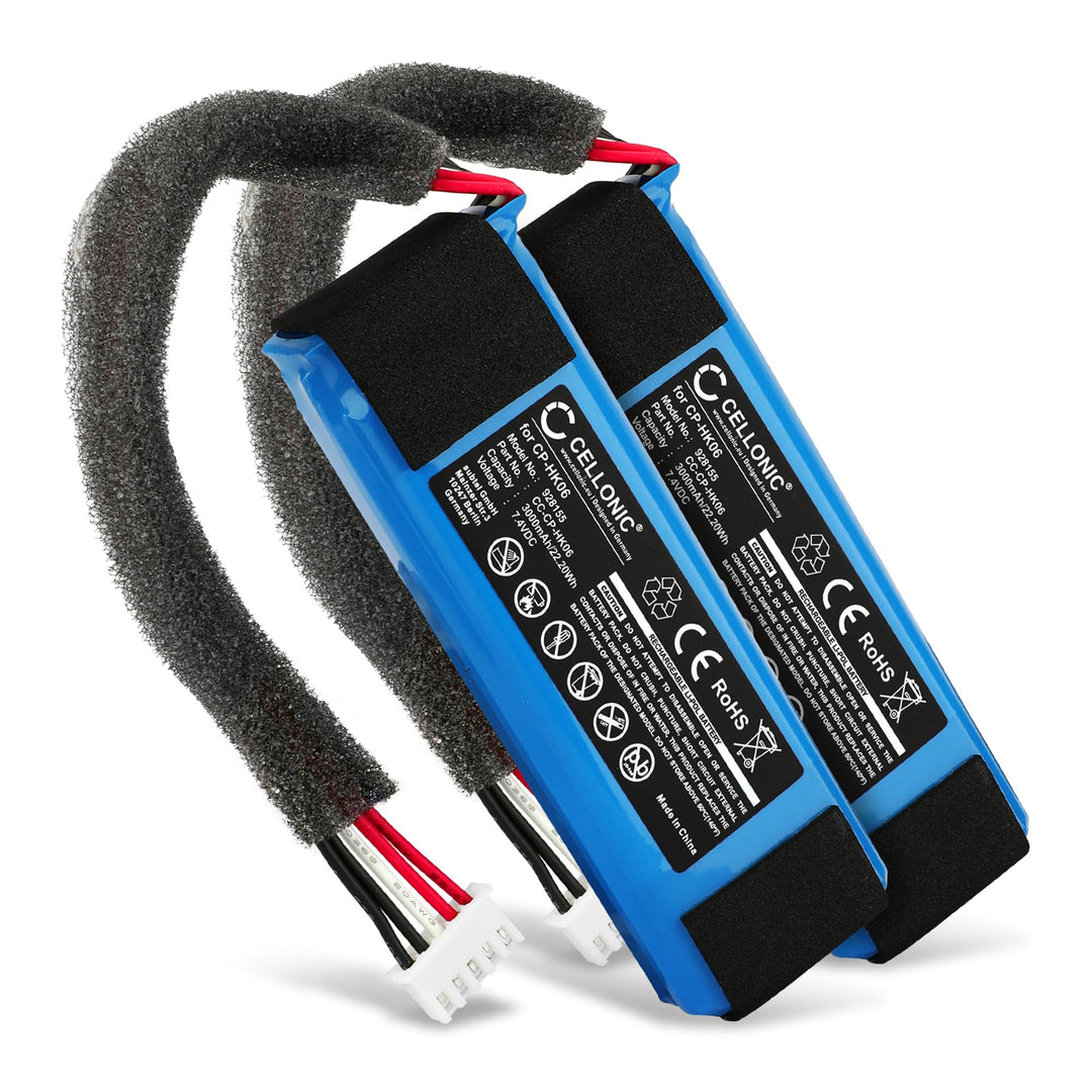 CELLONIC, Lautsprecherakku kompatibel mit Harman Kardon Go Play, Go Play Mini, Go Plus Play (3000mAh