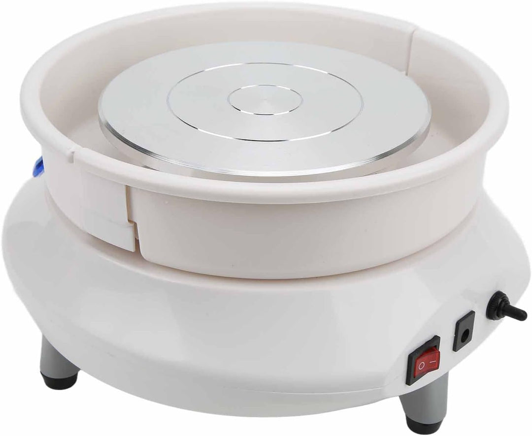 Zerodis Mini-Töpferscheibe, Humanisiertes Design, 200 U/min, Kompakte Struktur für Töpfer-Baumarkt (