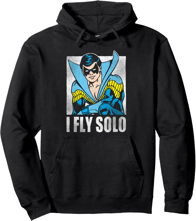 Batman Nightwing Fly Solo Pullover Hoodie