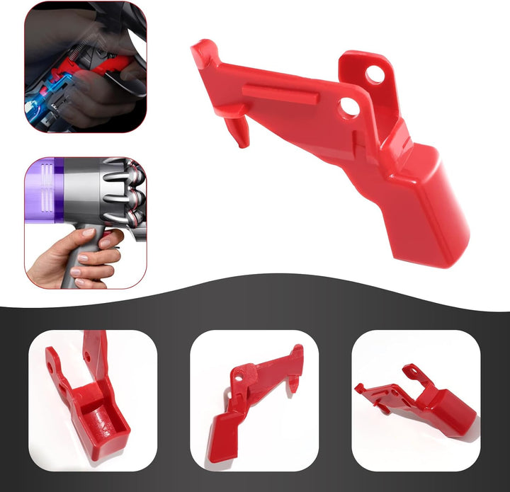 Ersatzteil für Dyson V11 Staubsauger zubehör, Staubbehälter-oberer Fester Dichtungsring + Clip Latch