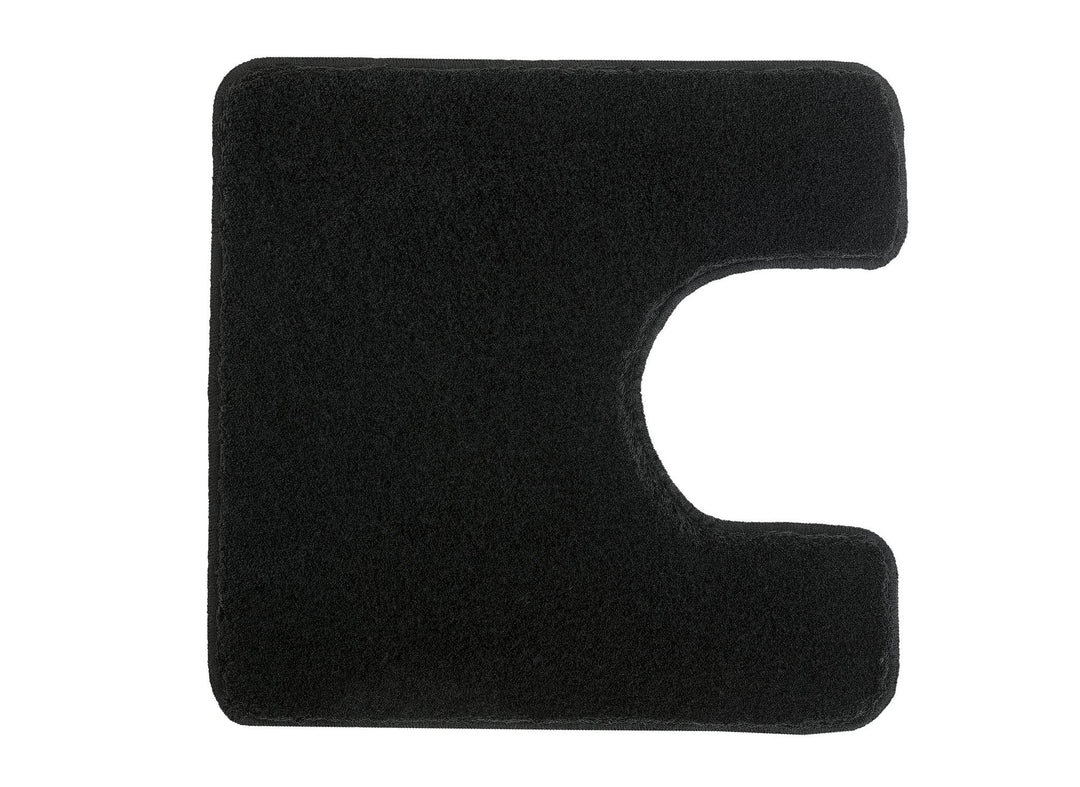 Kleine Wolke 5405926129 WC-Vorleger Relax 55 x 55 cm schwarz, 55 x 55 cm Schwarz