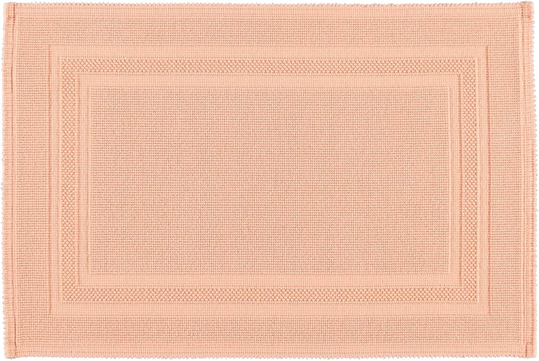 RHOMTUFT Badteppich Gala eckig 60 x 90 cm Farbe: Peach Peach - 405 60x90 cm, Peach - 405 60x90 cm