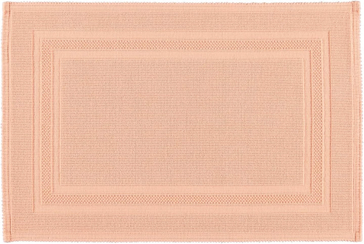 RHOMTUFT Badteppich Gala eckig 60 x 90 cm Farbe: Peach Peach - 405 60x90 cm, Peach - 405 60x90 cm