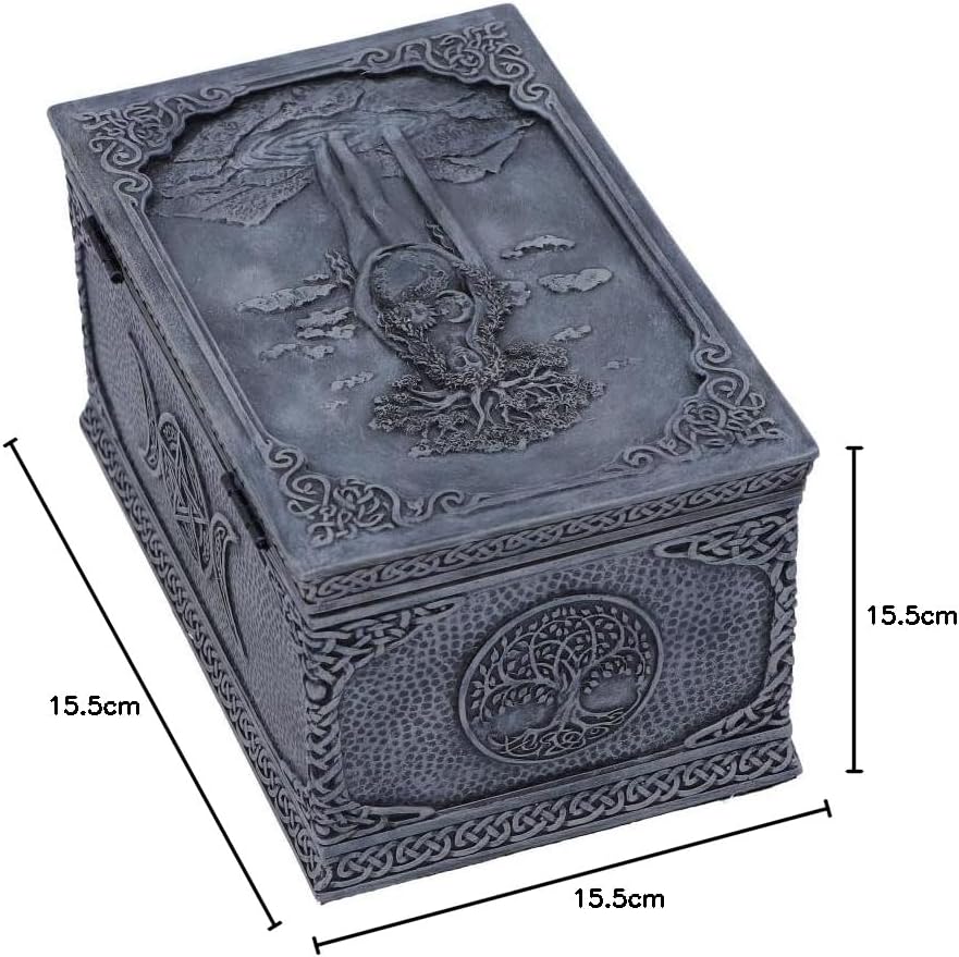 Nemesis Now Mother Earth Box, Grau, 15,5 cm, 15.5cm