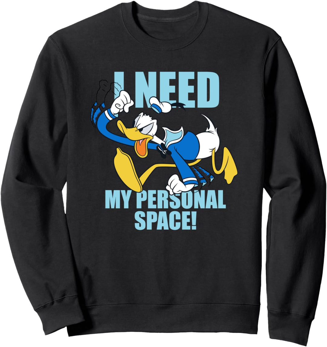 Mickey and Friends Donald Duck I Need My Personal Space Sweatshirt
