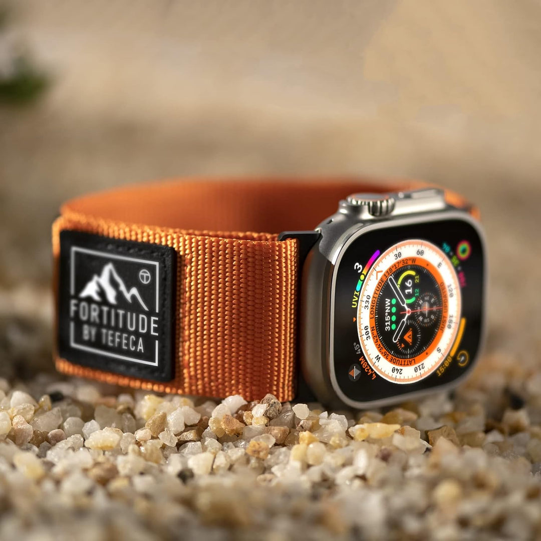 Tefeca Fortitude Serie Ultrawide Armband Kompatibel mit Apple Watch Ultra/Ultra2 Serie 9/8/SE2/7/6/S