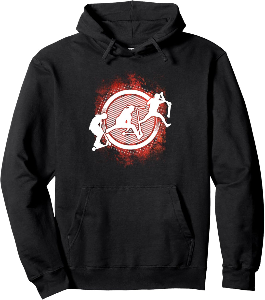 Tretroller Stunt Scooter Tricks Pullover Hoodie