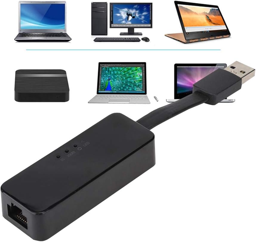 Tosuny Für Realtek RTL8153 Gigabit-Netzwerkadapter 10/100/1000Mbps 40-Pin USB3.0 auf RJ45 Gigabit-Et