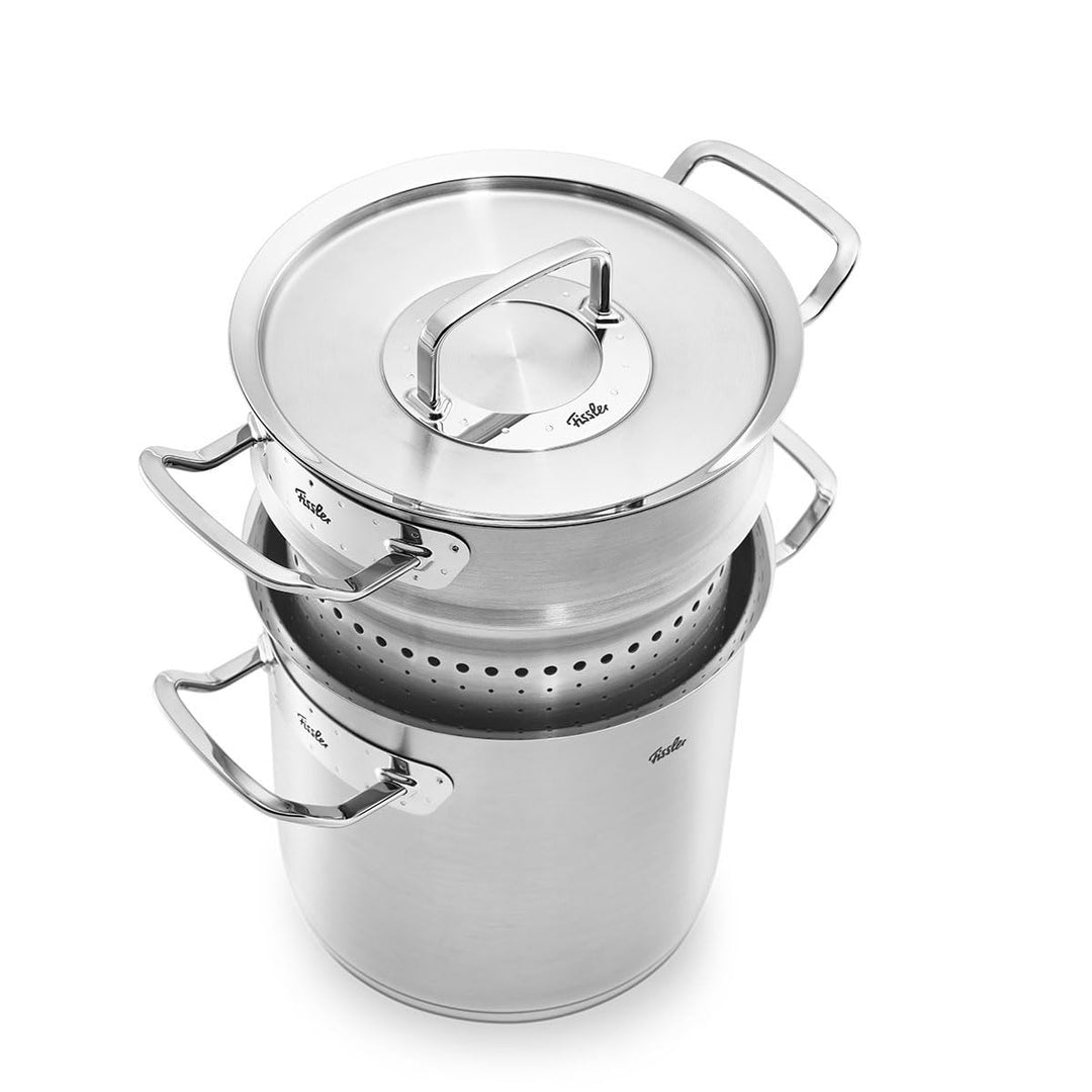 Fissler Original-Profi Collection Multistar / Edelstahl-Topf (Ø 20 cm, 6 L) hoher Kochtopf mit Decke