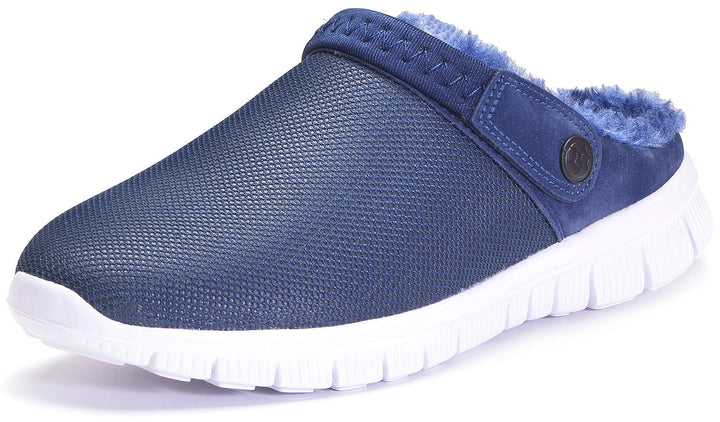 Eagsouni Clogs Hausschuhe Herren Damen Winter Gartenschuhe Haus Pantoffeln Warme Plüsch Gefüttert Ga