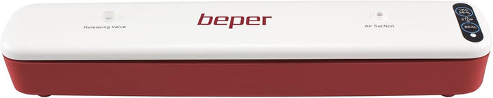 BEPER P102CON001 Vakuumiergerät, Vakuumiergerät mit 5 Vakuumbeuteln, ABS, doppelte Bedienung, Dichtu