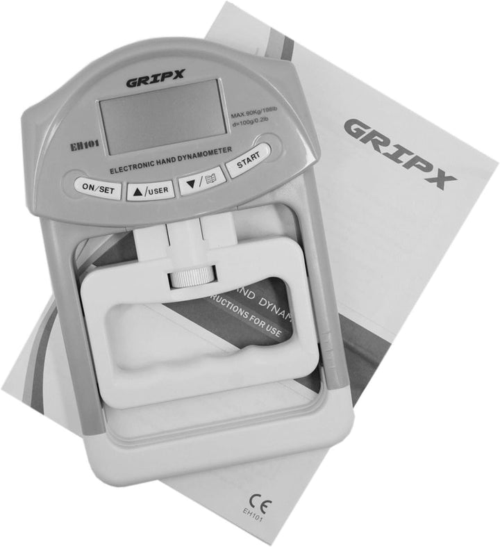 GRIPX Digitaler Handdynamometer Griffstärke-Messgerät Automatische Erfassung der elektronischen Grif