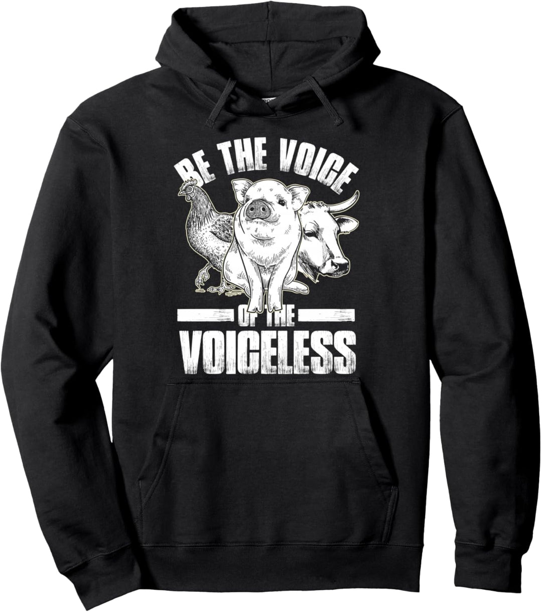 Stimme der Veganer Vegan Pullover Hoodie