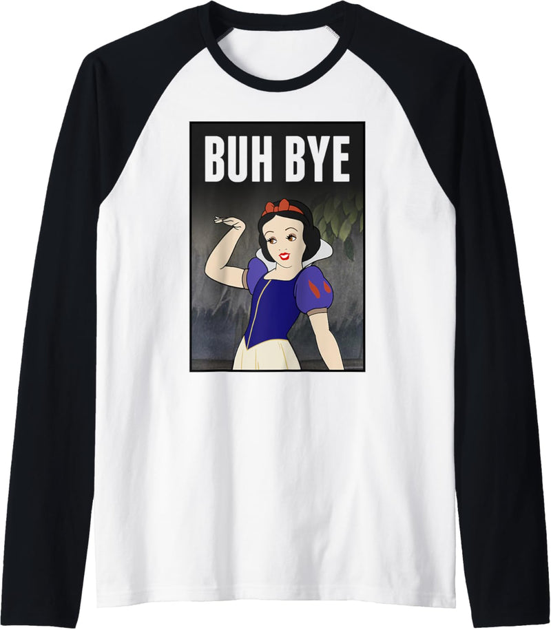 Disney Snow White Buh Bye Poster Raglan