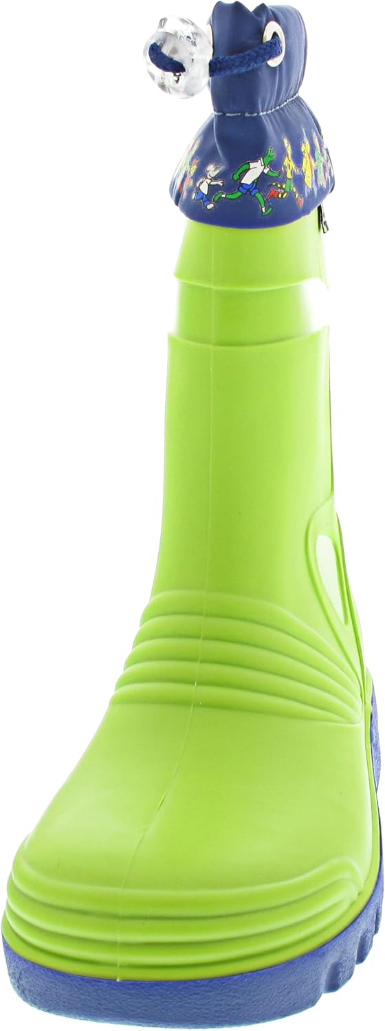Lurchi Jungen Peer Gummistiefel, Grün