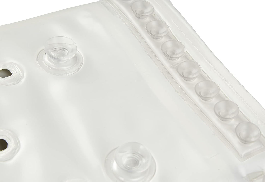 Kleine Wolke Wellness Wanneneinlag, PVC, Weiss, 36x145 cm Weiss, Weiss