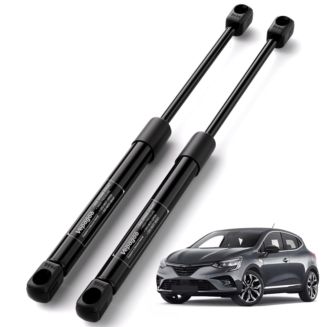 Vepagoo Heckklappendämpfer Gasdruckfedern für Clio 3 BR0/1 CR0/1 Schrägheck 2005-2019 kofferraum däm