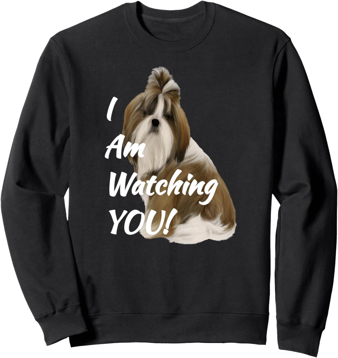 Yorkshire Terrier Ich beobachte Sie Sweatshirt