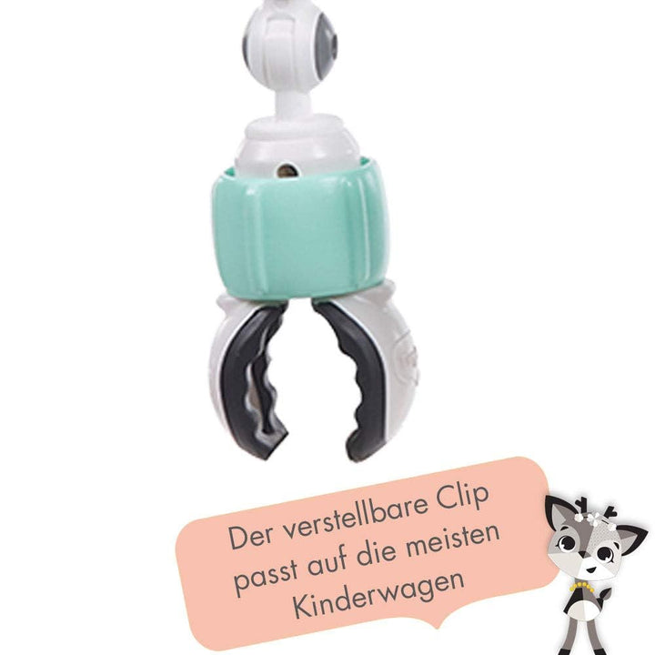 Tiny Love Sunny Stroll Spielbogen mit interaktivem Rasselspielzeug, nutzbar ab 0 M +, mit flexiblen