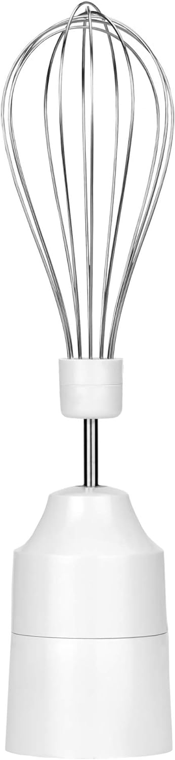MPM MBL-28 Stabmixer-Set, Mixstab, Schnee-Besen, Multi-Messer, Einstellbare Geschwindigkeit, Zerklei