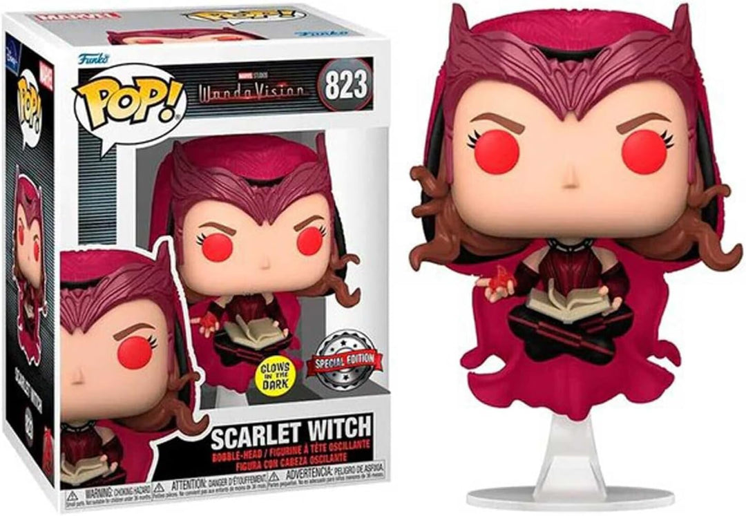 Funko Po 62345 Marvel Wandavision: Scarlet Witch Glow in the Dark Special Edition 823