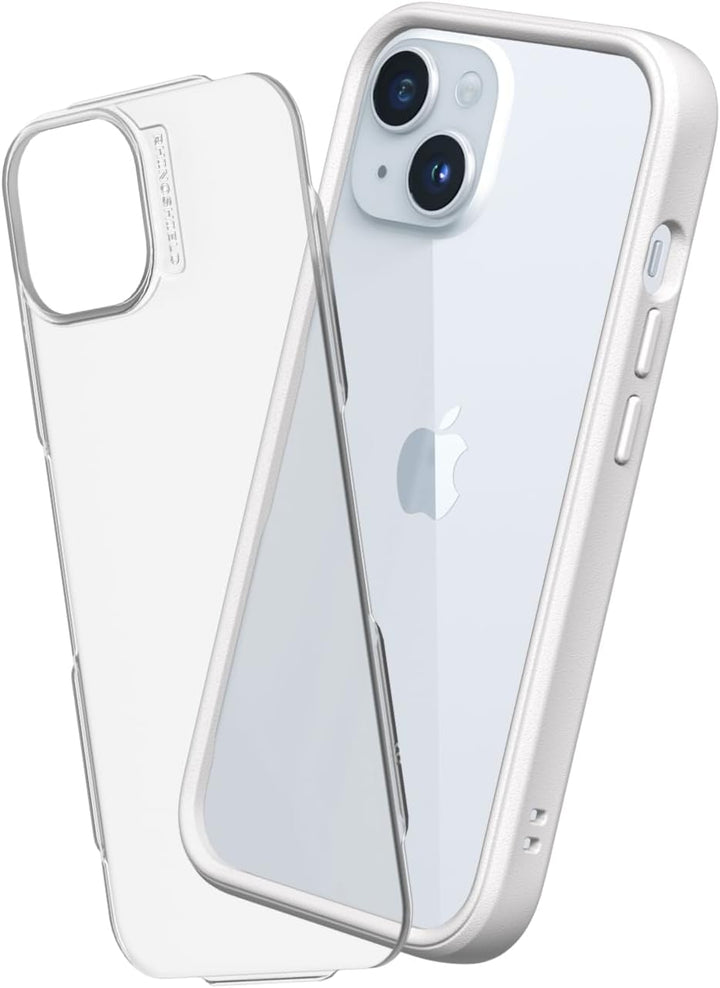 RhinoShield Modulares Case kompatibel mit [iPhone 15 Plus] | Mod NX - Anpassbare & stossdämpfende Sc