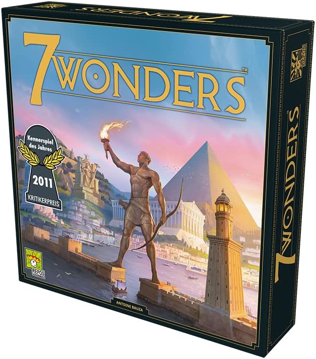 Repos Production | UNBOX NOW | 7 Wonders | Grundspiel | Kennerspiel des Jahres 2011 | Strategiespiel