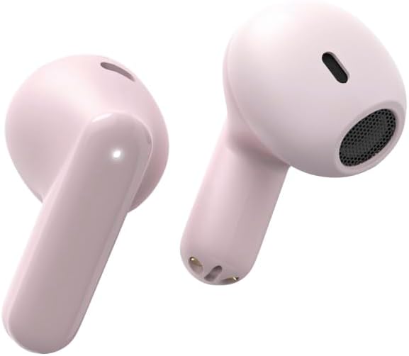 Hama TWS Bluetooth Kopfhörer kabellos Freedom Light II, Mikrofon, 20h | Earbuds rosa, Bluetooth 5.3,