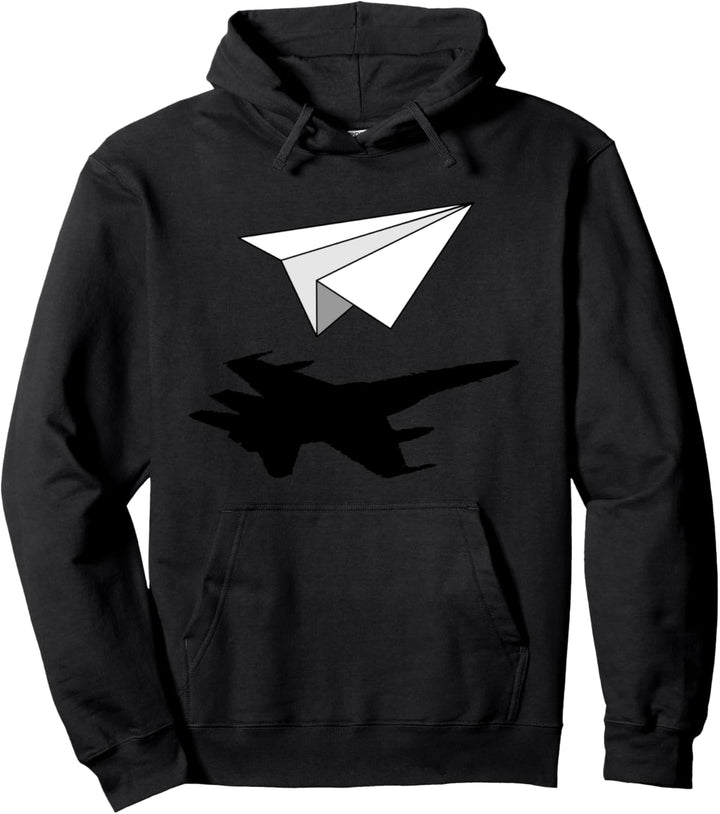 Luftfahrtingenieur Papierflugzeug Pullover Hoodie