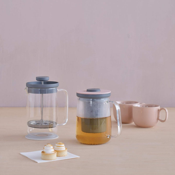 Stelton Brew-IT French Press, 0.8 l. - Grey/Light Grey