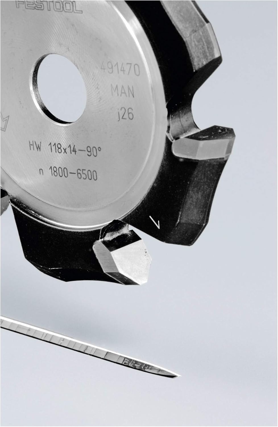Festool V-Nutfräser HW 118x14-90°/Alu HW 118x14-90° (Alu), HW 118x14-90° (Alu)