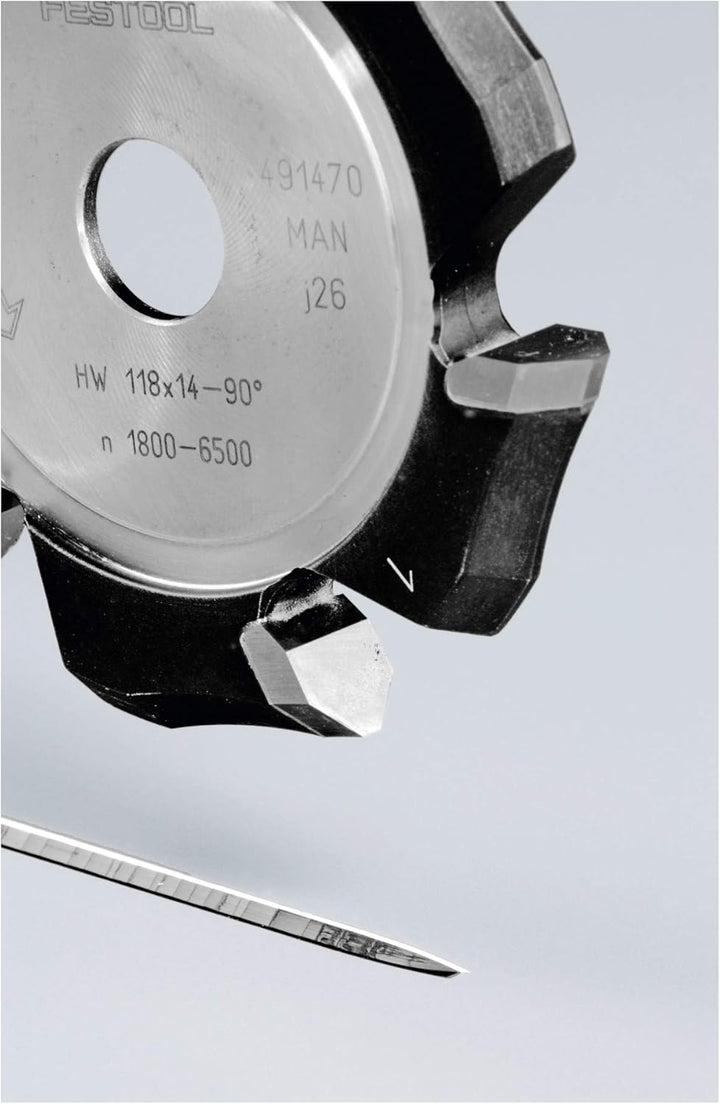Festool V-Nutfräser HW 118x14-90°/Alu HW 118x14-90° (Alu), HW 118x14-90° (Alu)
