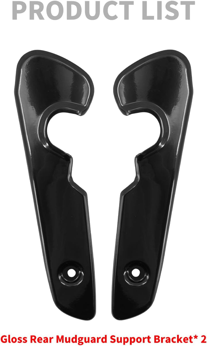 HDBUBALUS Motorrad Hintere Kotflügel Unterstützung Halterung Schmutzfänger Unterstützung Abdeckung F