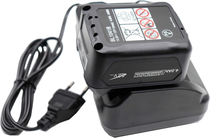 FengWings® Ladegerät DC10WD Ersetzen Für 10.8V 12V Makita Ladegerät DC10WD DC10SB DC10WC, Kompatibel