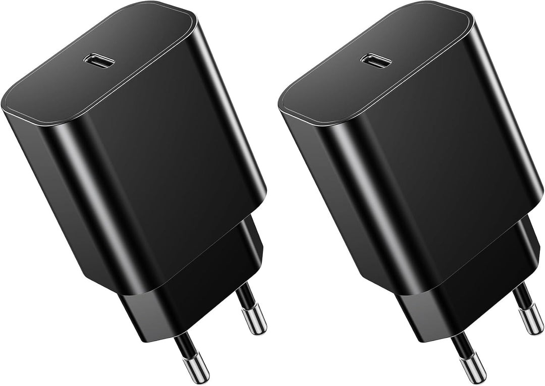 20W USB C Adapter, USB-C Ladegerät kompatibel mit i-Phone 17/16/15/14/13 Plus Pro Max Mini, i-Pad, A