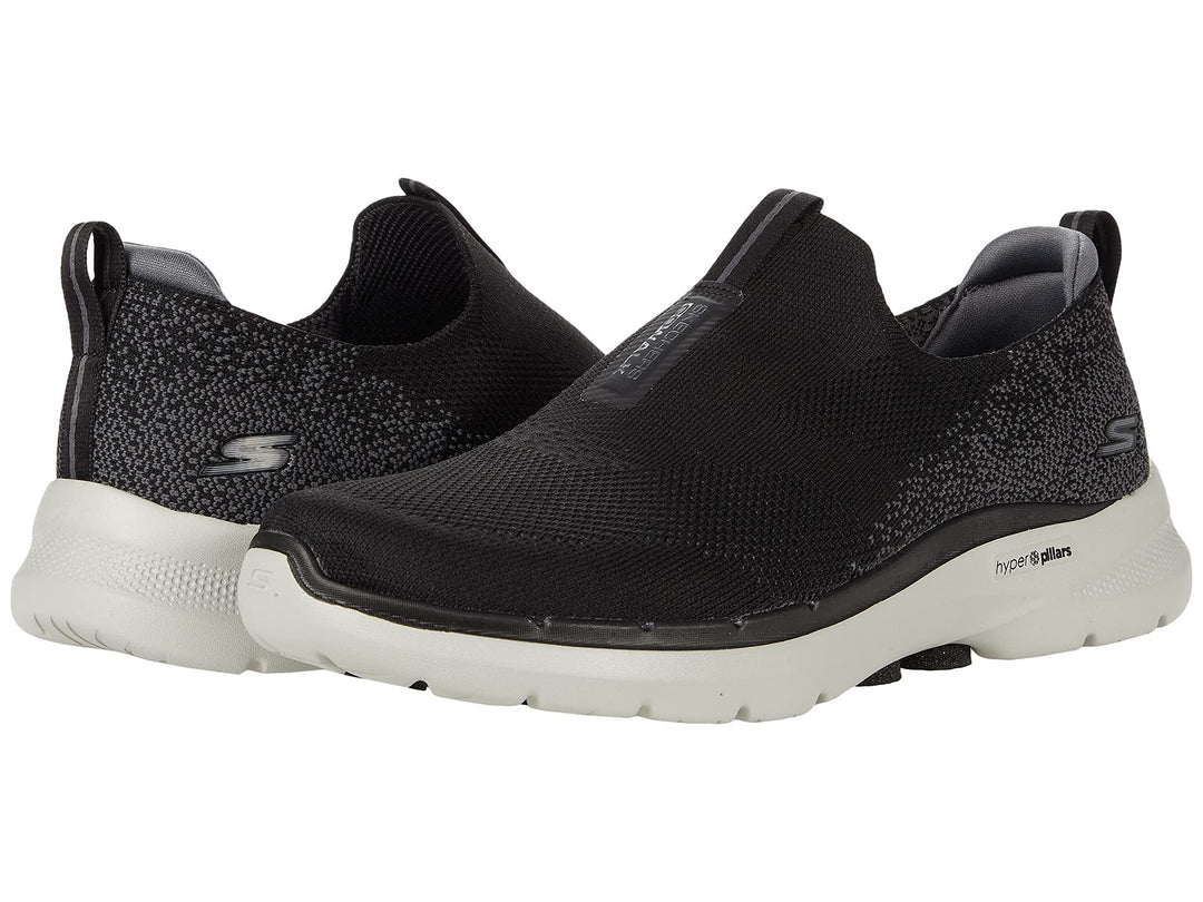 Skechers Herren Go Walk 6 Sneakers,Sports Shoes, Schwarz
