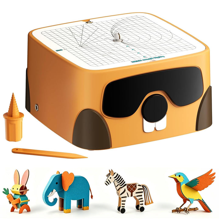 BEAVERBOT Kartonschneider für Kinder, sicheres DIY-Karton-Konstruktionswerkzeugset, pädagogisches Ba