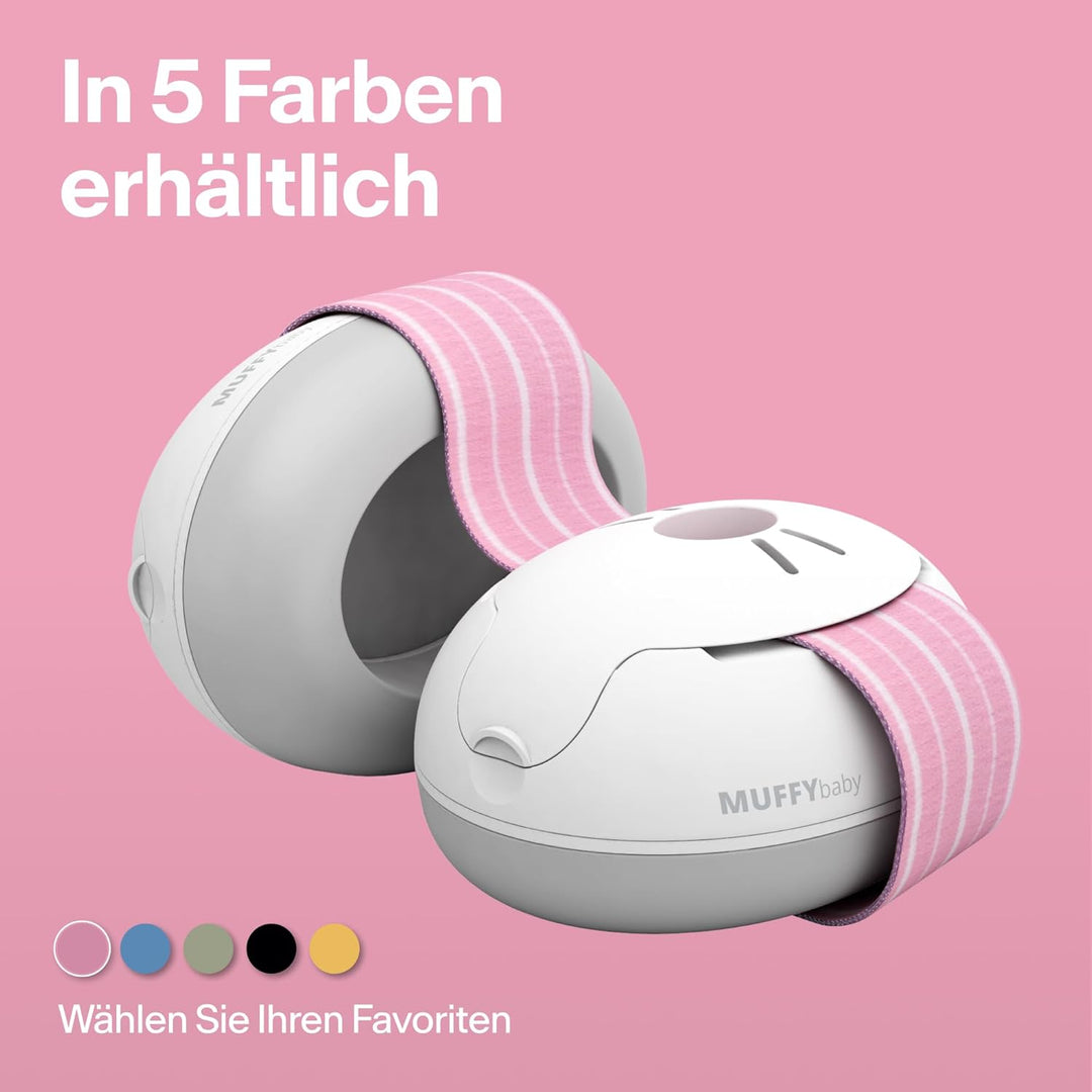 Alpine Muffy Baby Kapselgehörschützer - Gehörschutz für Babys und Kleinkinder von 12 bis 36 Monate -